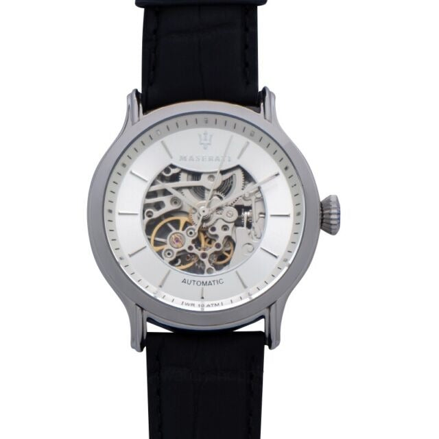 Maserati Epoca Automatic Skeleton Mechanical Silver Dial Watch For Men - R8821118003 Buy Now By Maserati