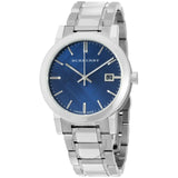 Burberry The City Blue Dial Silver Steel Strap Watch for Men - BU9031 Buy Now By Burberry