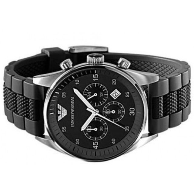 Emporio Armani Sportivo Black Dial Two Tone Ceramic Bracelet Watch For Men - AR5866 Buy Now By Emporio Armani