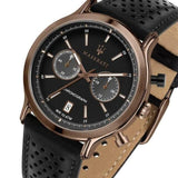 Maserati Legend Chronograph Black Dial Black Leather Strap Watch For Men - R8871638001 Buy Now By Maserati