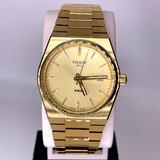Tissot PRX Champagne Yellow Gold Dial Gold Steel Strap Watch for Men - T137.410.33.021.00 Buy Now By Tissot
