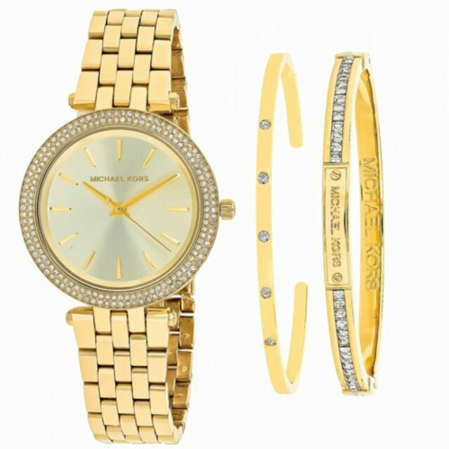Michael Kors Darci Gold Dial Gold Steel Strap Watch for Women - MK3430 Buy Now By Michael Kors