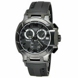 Tissot T Race Chronograph Black Dial Black Rubber Strap Watch for Men - T048.417.37.057.00 Buy Now By Tissot