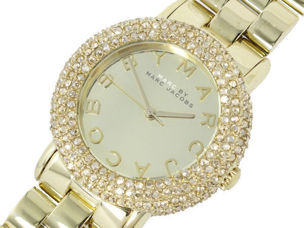 Marc Jacobs Marci Gold Dial Gold Steel Strap Watch for Women - MBM3191 Buy Now By Marc Jacobs