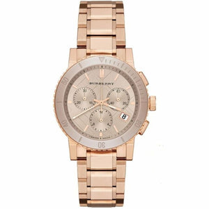 Burberry The City Rose Gold Dial Rose Gold Steel Strap Watch for Women - BU9703 Buy Now By Burberry