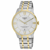 Tissot Chemin Des Tourelles Powermatic 80 Silver Dial Two Tone Steel Strap Watch For Men - T099.407.22.038.00 Buy Now By Tissot
