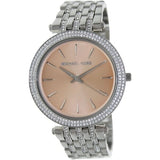 Michael Kors Darci Orange Dial Silver Stainless Steel Strap Watch for Women - MK3218 Buy Now By Michael Kors