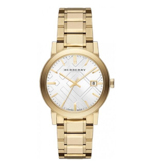 Burberry Heritage White Dial Gold Steel Strap Watch for Women - BU9203 Buy Now By Burberry