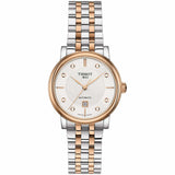Tissot T Classic Carson Premium Diamonds White Dial Two Tone Steel Strap Watch for Women - T122.207.22.036.00 Buy Now By Tissot