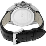 Hugo Boss Driver Sport Chronograph Blue Dial Black Leather Strap Watch for Men - 1513077 Buy Now By Hugo Boss