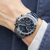 Hugo Boss Hero Sport Lux Blue Dial Blue Steel Strap Watch for Men - 1513758 Buy Now By Hugo Boss