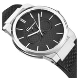 Salvatore Ferragamo Sapphire Bracelet Black Dial Black Silicone Strap Watch for Men - SFHP01024 Buy Now By Salvatore Ferragamo