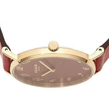 Coach Perry Red Dial Red Leather Strap Watch for Women - 14503486 Buy Now By Coach