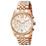 Michael Kors Lexington Rose Gold Dial Rose Gold Steel Strap Watch for Women - MK5569 Buy Now By Michael Kors