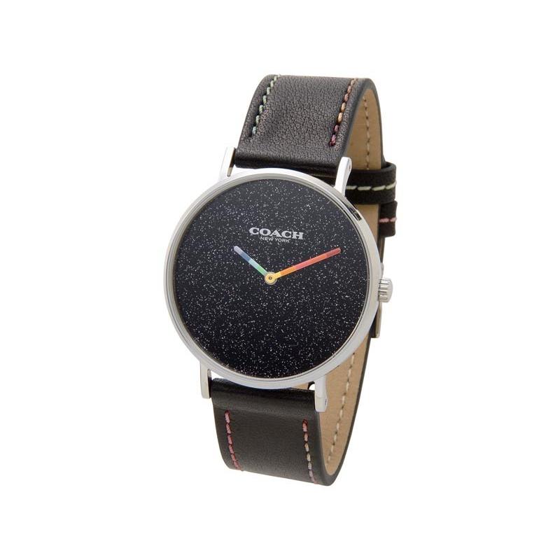 Coach Perry Black Dial Black Leather Strap Watch for Women - 14503033 Buy Now By Coach