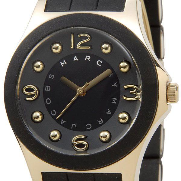 Marc Jacobs Pelly Black Dial Black Silicone Strap Watch for Women - MBM2540 Buy Now By Marc Jacobs