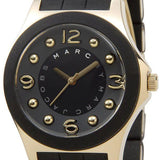 Marc Jacobs Pelly Black Dial Black Silicone Strap Watch for Women - MBM2540 Buy Now By Marc Jacobs