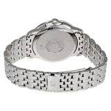 Omega De Ville Prestige Co-Axial Rhodium Silver Dial Silver Steel Strap Watch for Men - 424.10.40.20.02.001 Buy Now By Omega