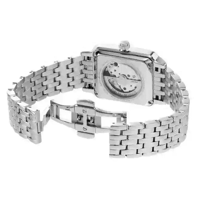 Emporio Armani Meccanico Automatic Green Dial Silver Steel Strap Watch For Men - AR60067 Buy Now By Emporio Armani