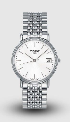 Tissot T Classic Desire Silver Dial Silver Mesh Bracelet Watch for Men - T52.1.481.31 Buy Now By Tissot