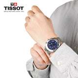 Tissot PR 100 Sport Quartz Chronograph Blue Dial Silver Steel Strap Watch For Men - T101.617.11.041.00 Buy Now By Tissot