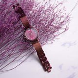 Guess Soho Pink Dial Pink Mesh Bracelet Watch For Women - W0638L6 Buy Now By Guess