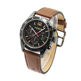 Coach Sullivan Chronograph Black Dial Brown Leather Strap Watch for Men - 14602070 Buy Now By Coach