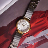 Guess Soho Diamonds Silver Dial Silver Mesh Bracelet Watch for Women - W0638L7 Buy Now By Guess