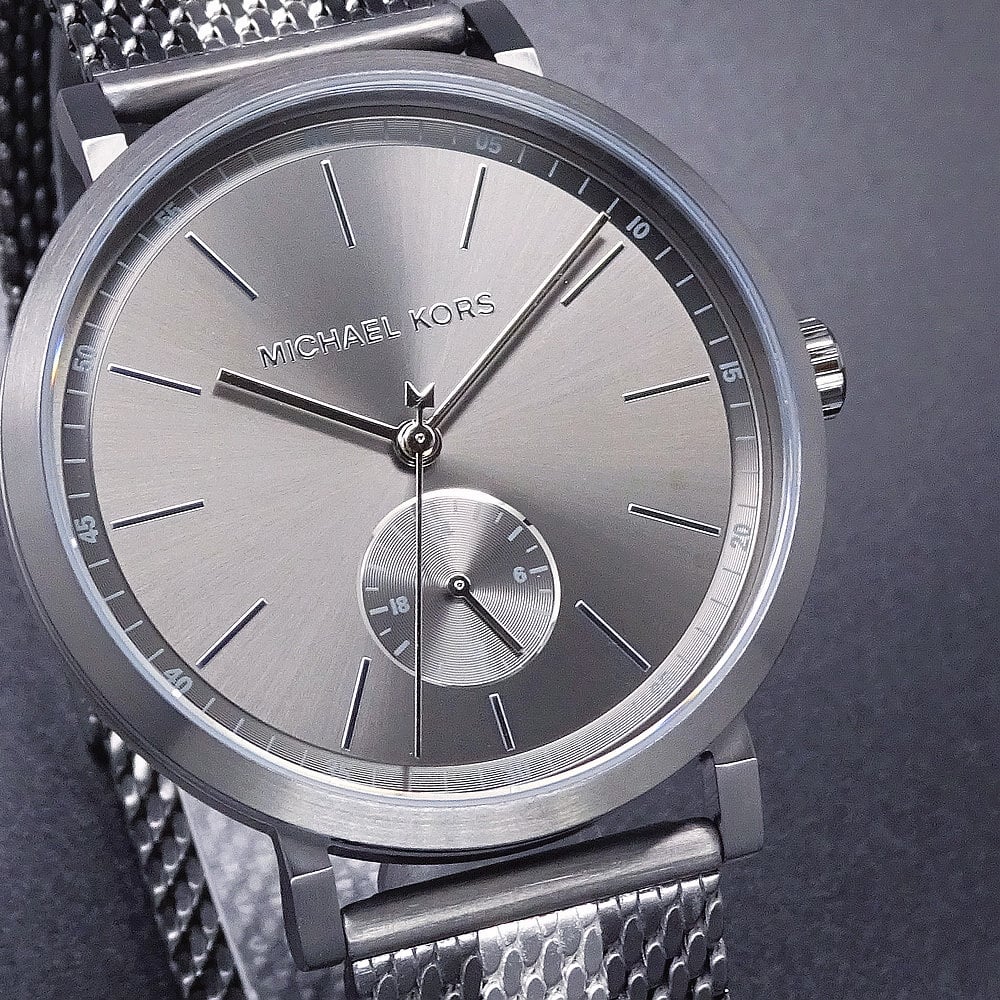 Michael Kors Irving Quartz Grey Dial Two Tone Mesh Strap Watch for Women - MK8805 Buy Now By Michael Kors