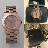 Marc Jacobs Amy Brown Dial Brown Steel Strap Watch for Women - MBM3119 Buy Now By Marc Jacobs