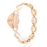 Swarovski Crystal Flower Red Dial Rose Gold Steel Strap Watch for Women - 5552783 Buy Now By Swarovski