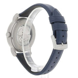 Emporio Armani Luigi Chronograph Blue Dial Black Leather Strap Watch For Men - AR60011 Buy Now By Emporio Armani