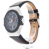 Maserati Potenza Black Dial Black Leather Strap Watch For Men - R8851108001 Buy Now By Maserati