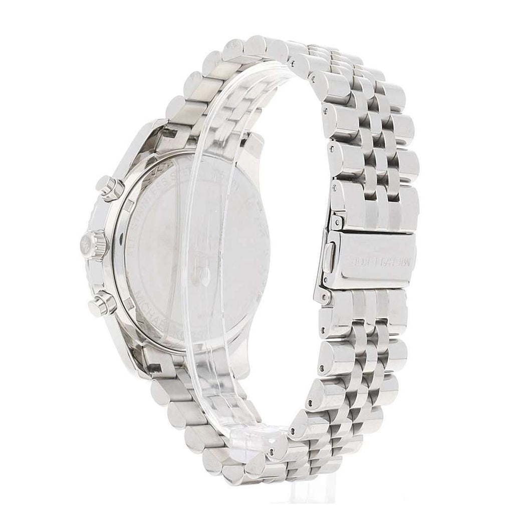 Michael Kors Lexington Chronograph Black Dial Black Steel Strap Watch For Men - MK8602 Buy Now By Michael Kors