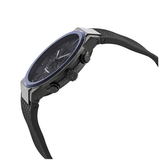 Salvatore Ferragamo Sapphire Chrono Black Dial Black Rubber Strap Watch for Men - SFME00621 Buy Now By Salvatore Ferragamo