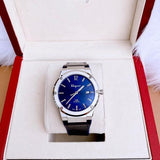 Salvatore Ferragamo F-80 Classic Blue Dial Blue Leather Strap Watch for Men - SFDT00319 Buy Now By Salvatore Ferragamo