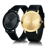 Movado Sapphire Black Dial Black Leather Strap Watch for Men - 606884 Buy Now By Movado