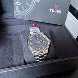 Tudor Style Automatic Blue Dial Silver Steel Strap Watch for Men - M12710-0013 Buy Now By Tudor