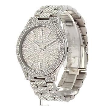 Michael Kors Runway Crystals Silver Dial Silver Steel Strap Watch for Women - MK3822 Buy Now By Michael Kors