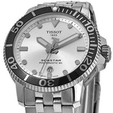 Tissot Seastar 1000 Powermatic 80 Silver Dial Silver Steel Strap Watch For Men - T120.407.11.031.00 Buy Now By Tissot