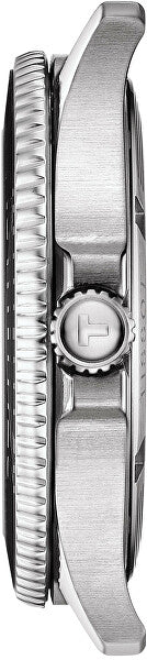 Tissot Seastar 1000 Black Dial Silver Steel Strap Watch For Men - T120.410.11.051.00 Buy Now By Tissot