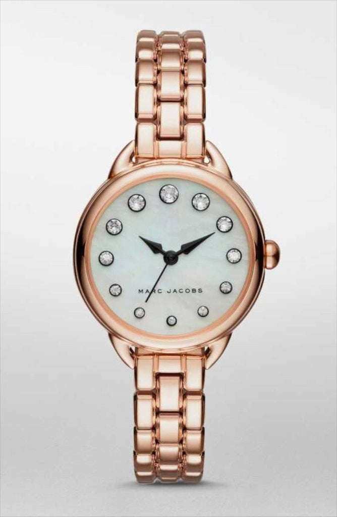 Marc Jacobs Betty Mother of Pearl White Dial Rose Gold Steel Strap Watch for Women - MJ3511 Buy Now By Marc Jacobs