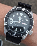 Seiko 5 Sports SKX Automatic Black Dial Black NATO Strap Watch For Men - SRPD55K3 Buy Now By Seiko