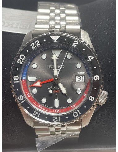 Seiko 5 Sports Special Edition Automatic Grey Dial Silver Steel Strap Watch For Men - SSK019K1 Buy Now By Seiko