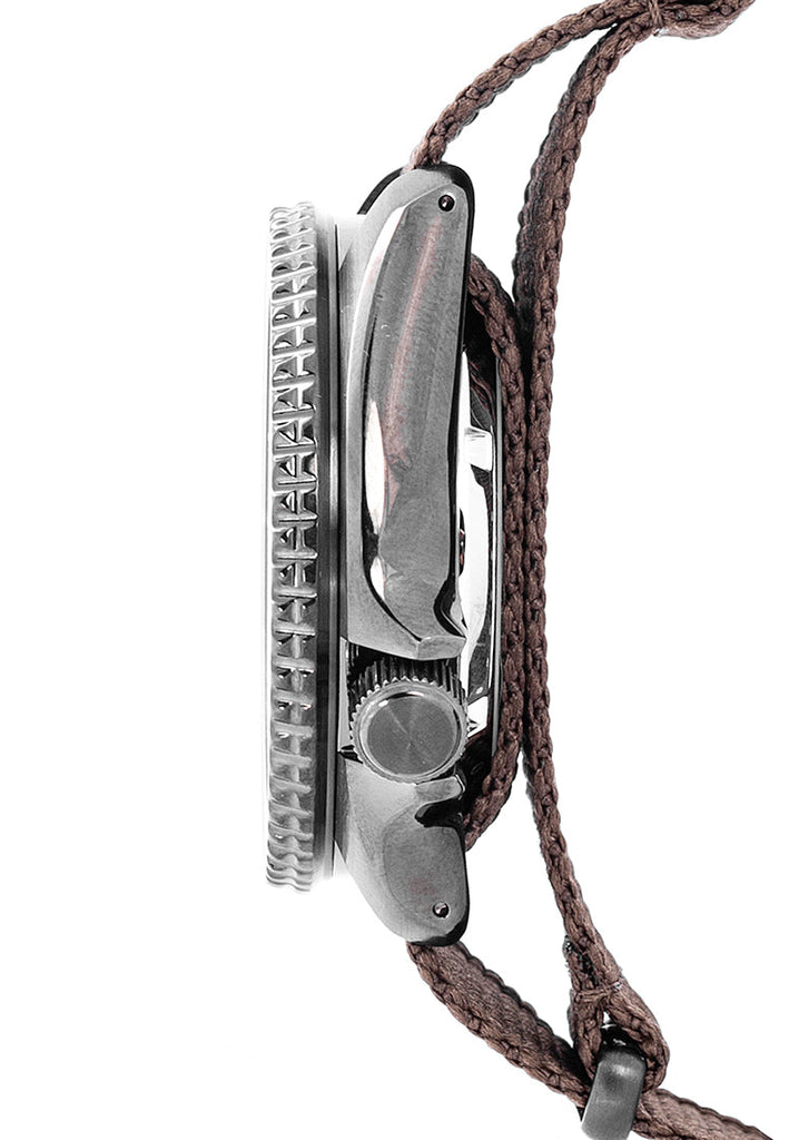 Seiko 5 Sport Automatic Black Dial Green Nylon Strap Watch For Men - SRPD65K4 Buy Now By Seiko