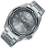 Seiko 5 Sports Special Edition Silver Dial Silver Steel Strap Watch For Men - SRPK09K1 Buy Now By Seiko
