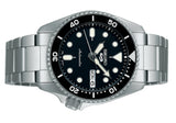 Seiko 5 Sports SKX Automatic Black Dial Silver Steel Strap Watch For Men - SRPK29K1 Buy Now By Seiko