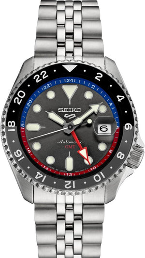 Seiko 5 Sports Special Edition Automatic Grey Dial Silver Steel Strap Watch For Men - SSK019K1 Buy Now By Seiko
