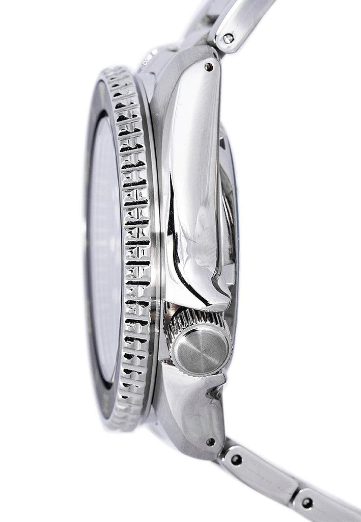 Seiko 5 Sports Automatic Black Dial Silver Steel Strap Watch For Men - SRPD57K1 Buy Now By Seiko