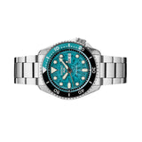 Seiko 5 Sports SKX Skeleton Green Dial Silver Steel Strap Watch For Men - SRPJ45K1 Buy Now By Seiko